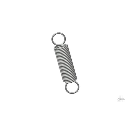 Approved Vendor Extension Spring, O=1.000, L= 4.50, W= .105 G709968127